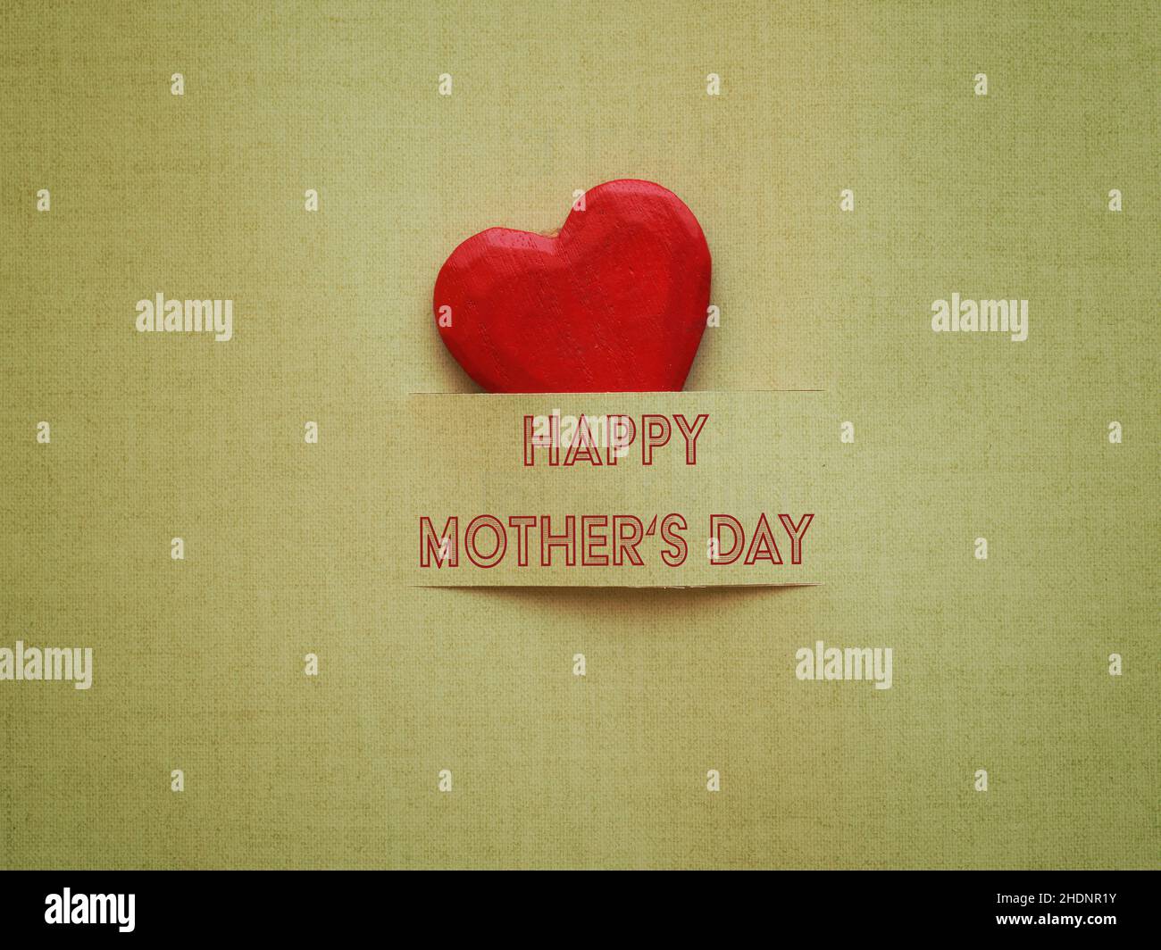 Felice Festa della mamma Foto Stock