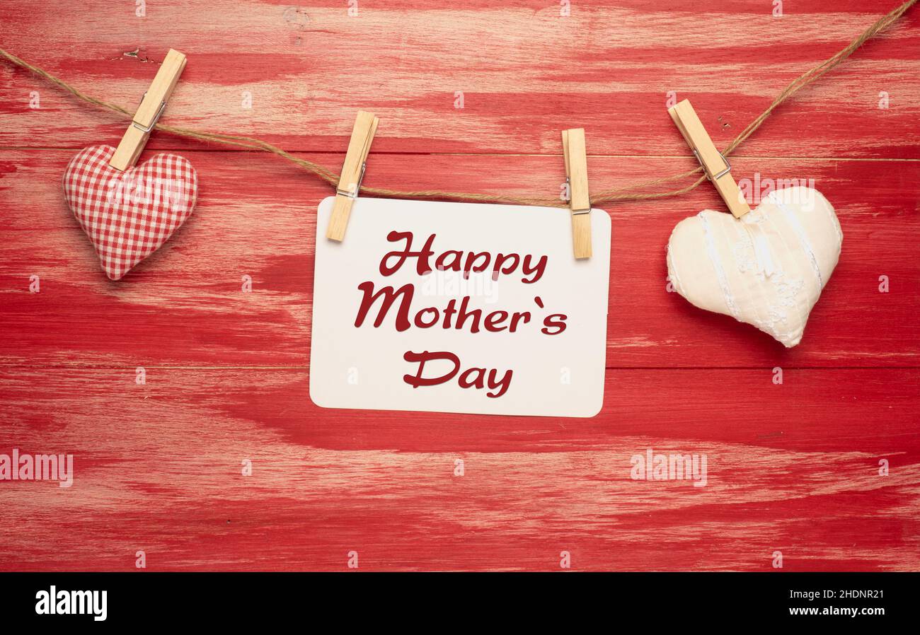 giorno delle madri, giorno della madre felice, giorni delle madri Foto Stock