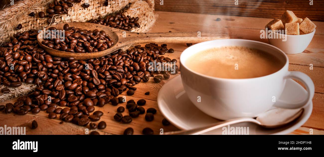 caffè, aroma, cappuccino, caffè, aromi, cappuccini, cappuccino Foto Stock