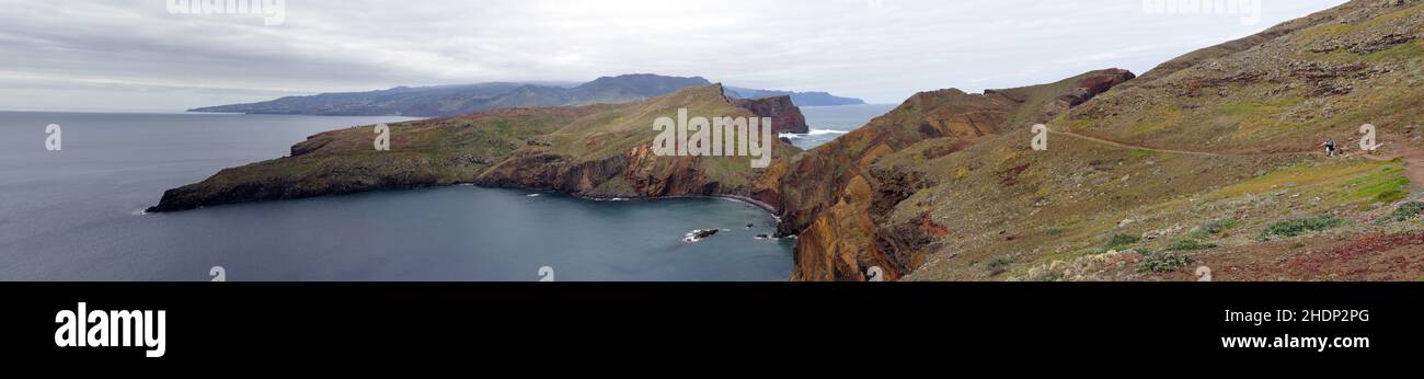 cliff, madeira, costa, scogliere, madeiras, coste Foto Stock