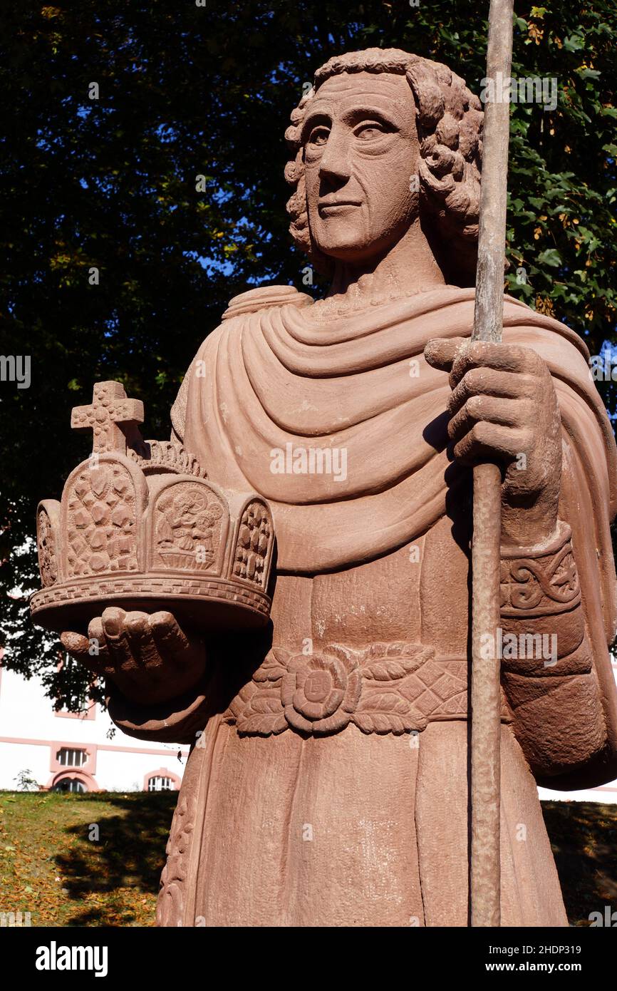 statue, lothar von séez, statura Foto Stock