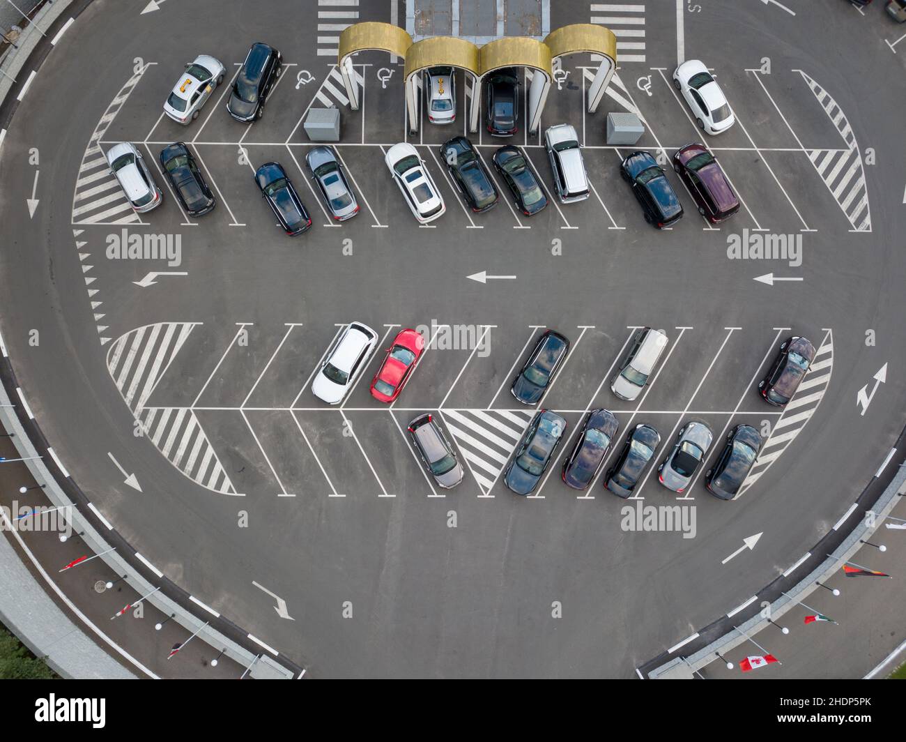 parcheggio, parcheggio, parcheggio auto, parcheggio Foto Stock