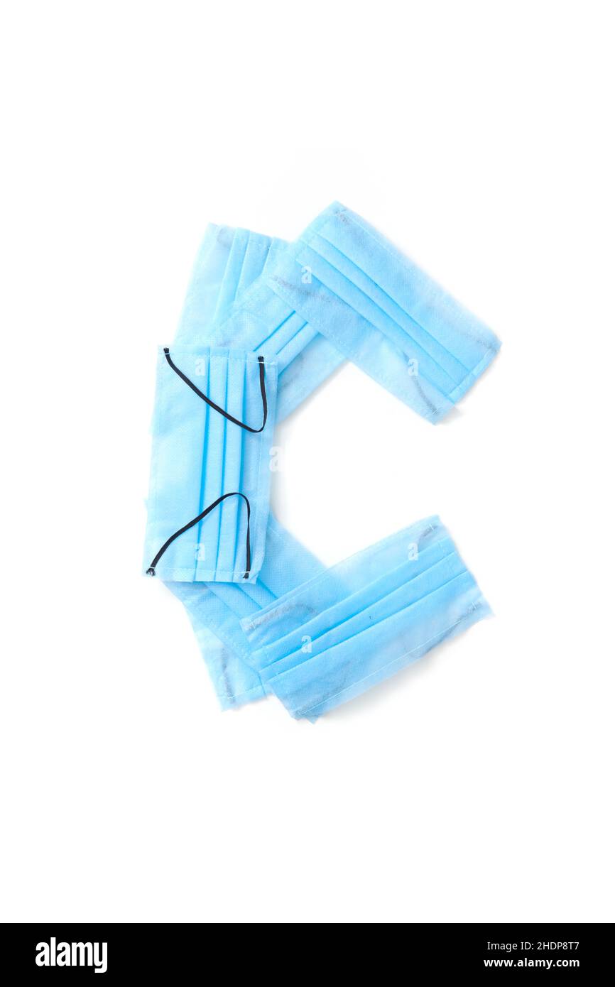 c, lettera cs Foto Stock