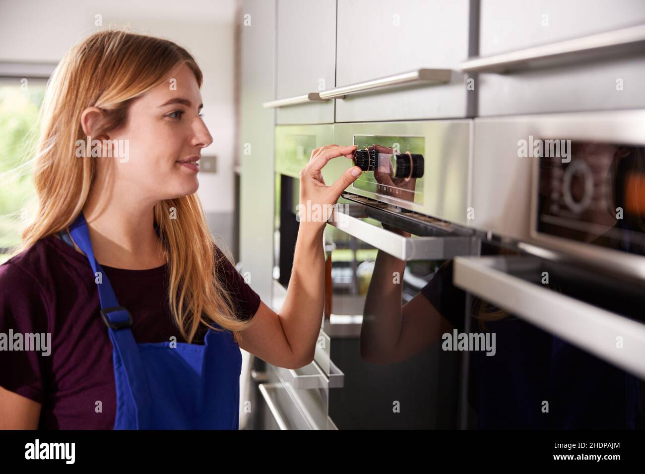 cucina, ambiente, forno, cucine, forni, stufa, stufe Foto Stock