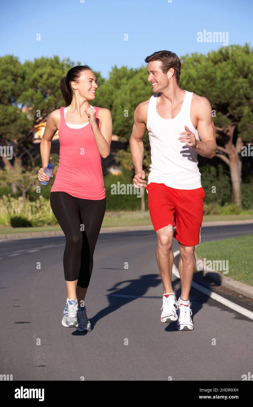 corsa, resistenza, jogging, corsa, endurances Foto Stock