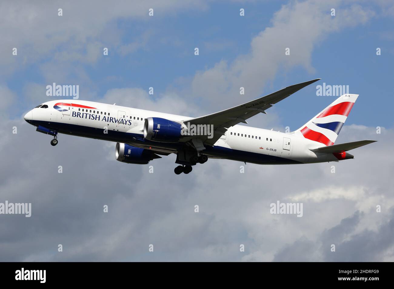 british airways, boeing 788 Foto Stock