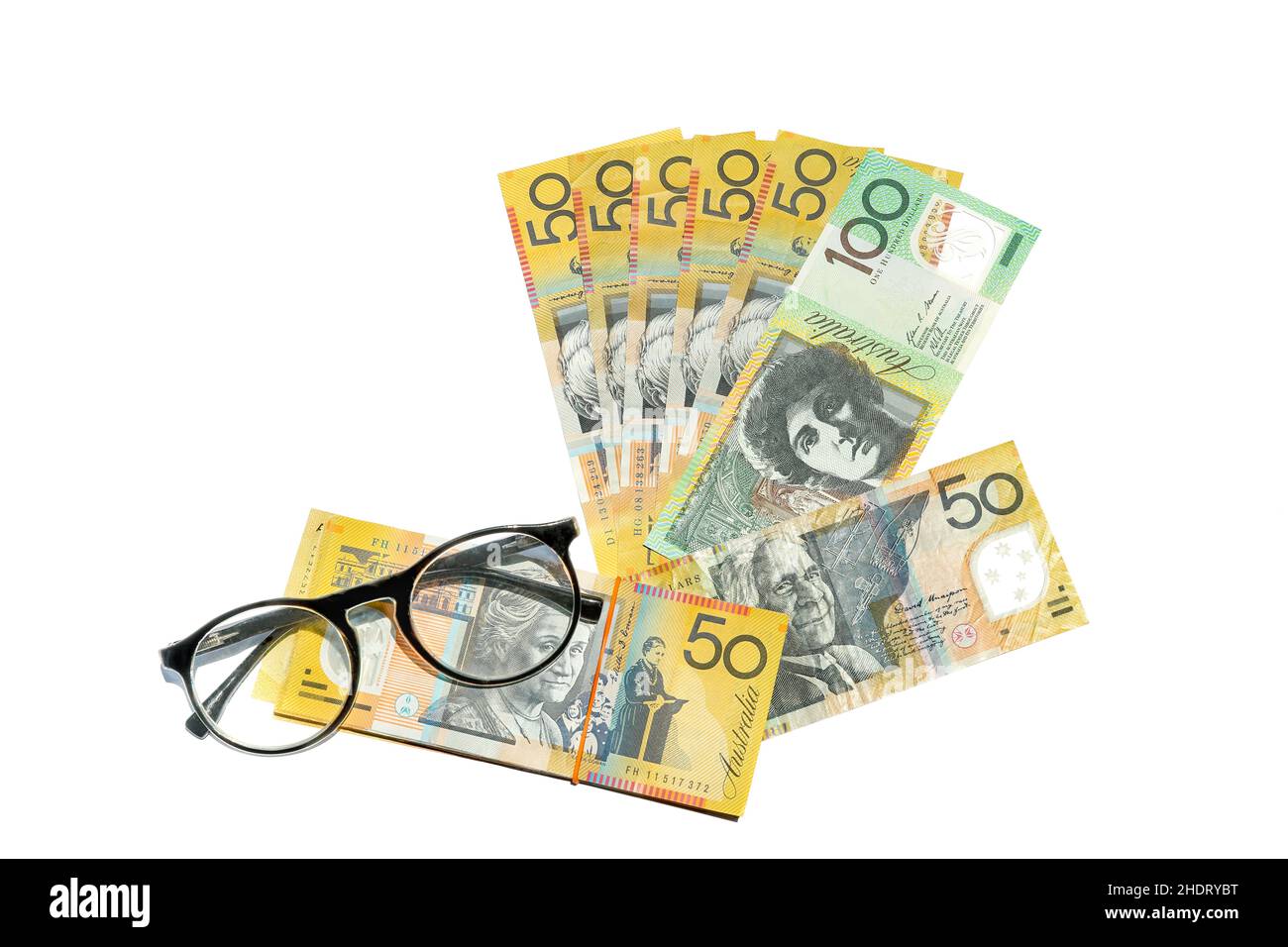 Banconote in dollari australiani Foto Stock