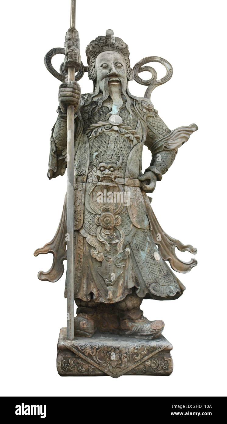 cultura dell'asia orientale, bangkok, figura del tempio, culture dell'asia orientale, bangkoks, figure del tempio Foto Stock