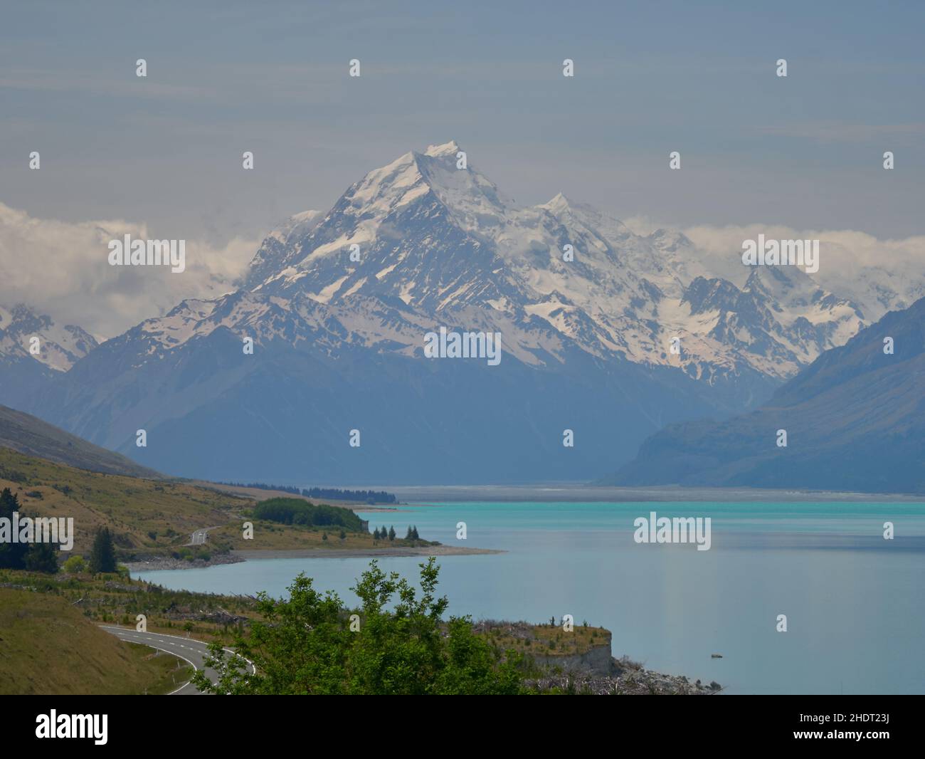 Aoraki/Mt Cook, Nuova Zelanda Foto Stock