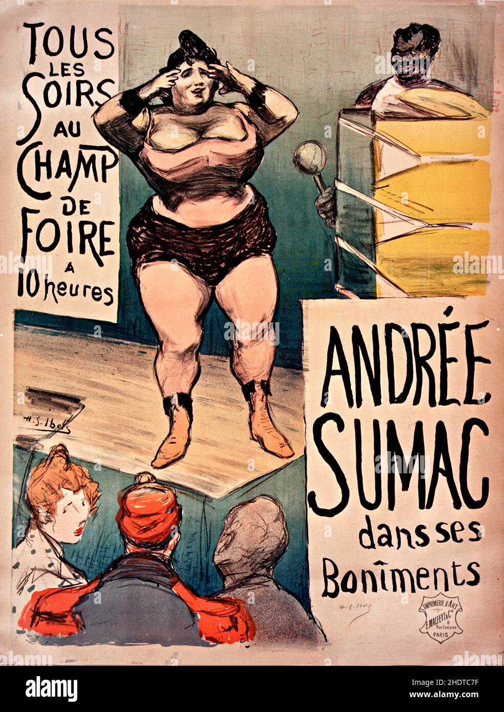 Henri Ibels - Andree Sumac Foto Stock