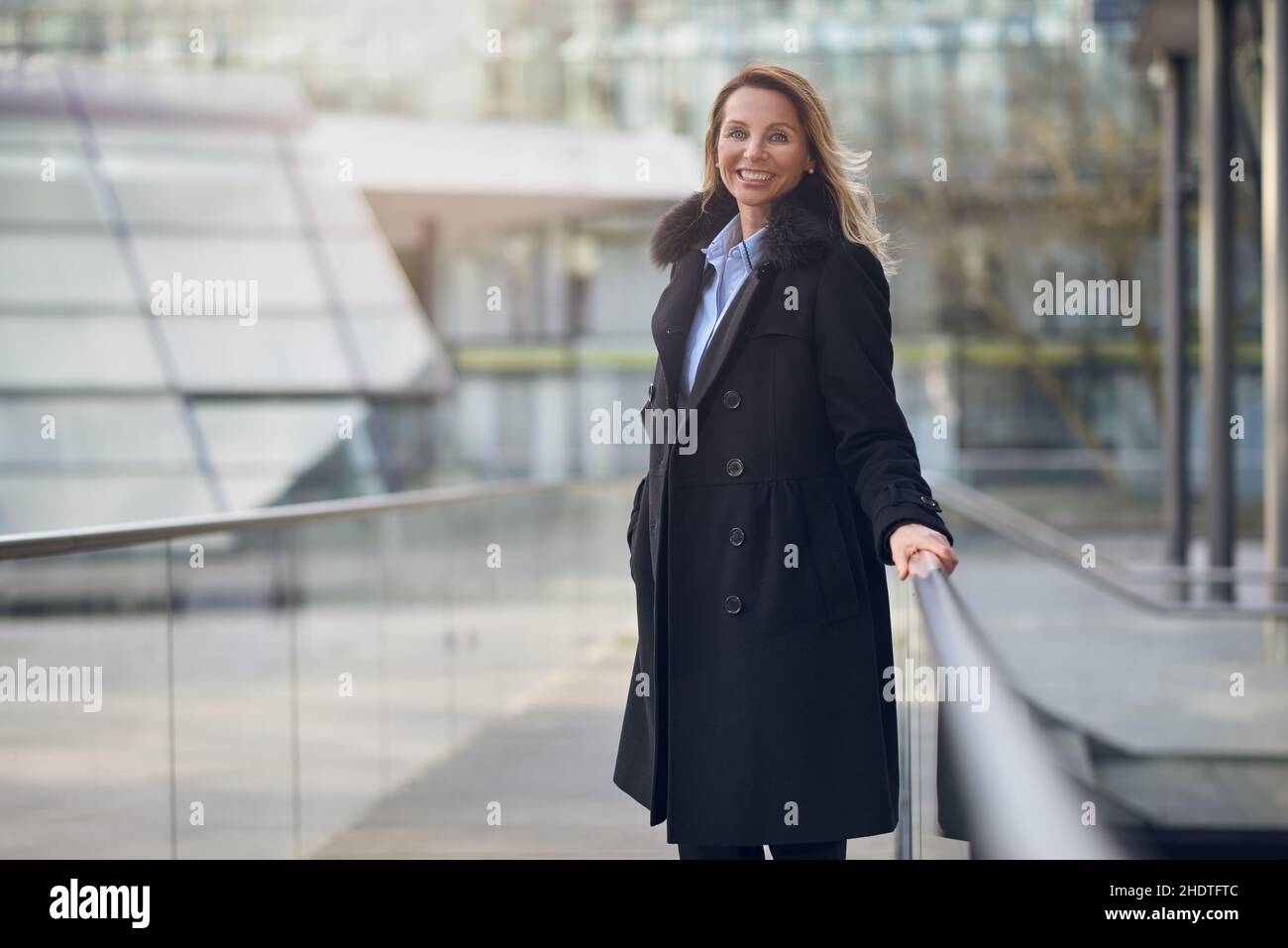 sicurezza di sé, successo, manager, autoconfidenti, successfulls, manager Foto Stock