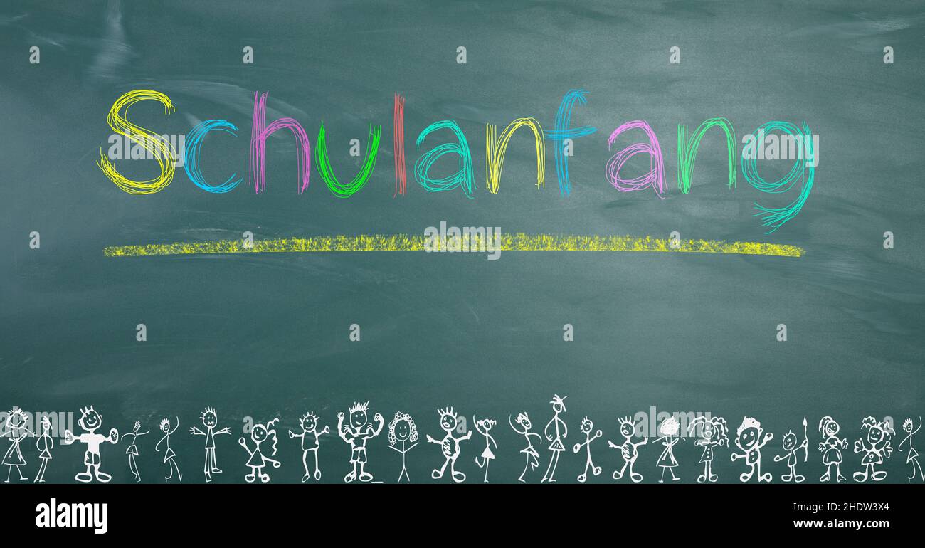 scuola, prima giornata scolastica, scuole, prima giornata scolastica Foto Stock