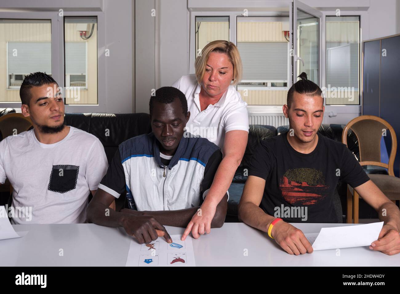 cultura tedesca, integrazione, insegnamento, cultura tedesca, integrazioni Foto Stock