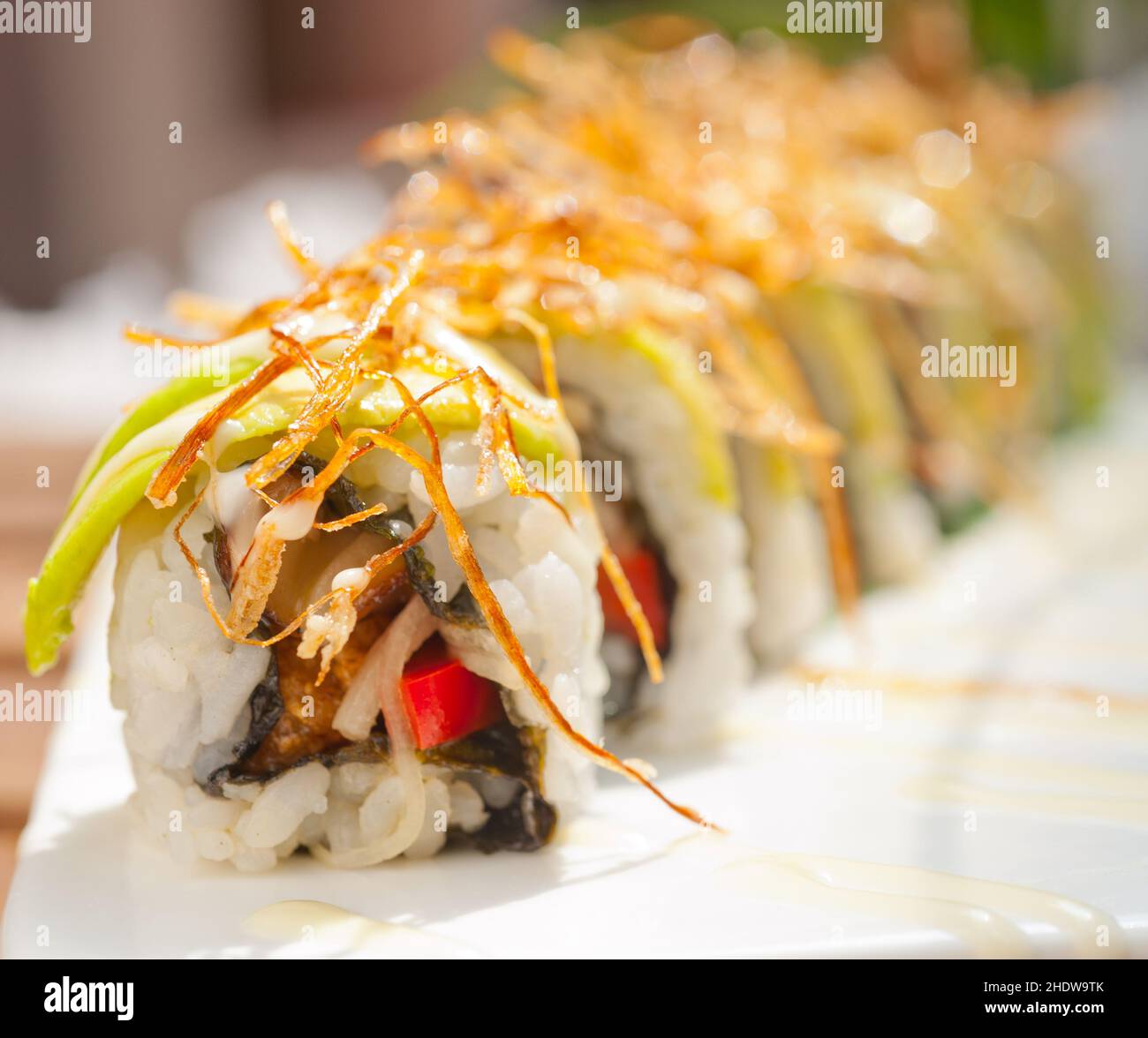 sushi, cucina giapponese, sushi, cucina giapponese, cibo giapponese Foto Stock