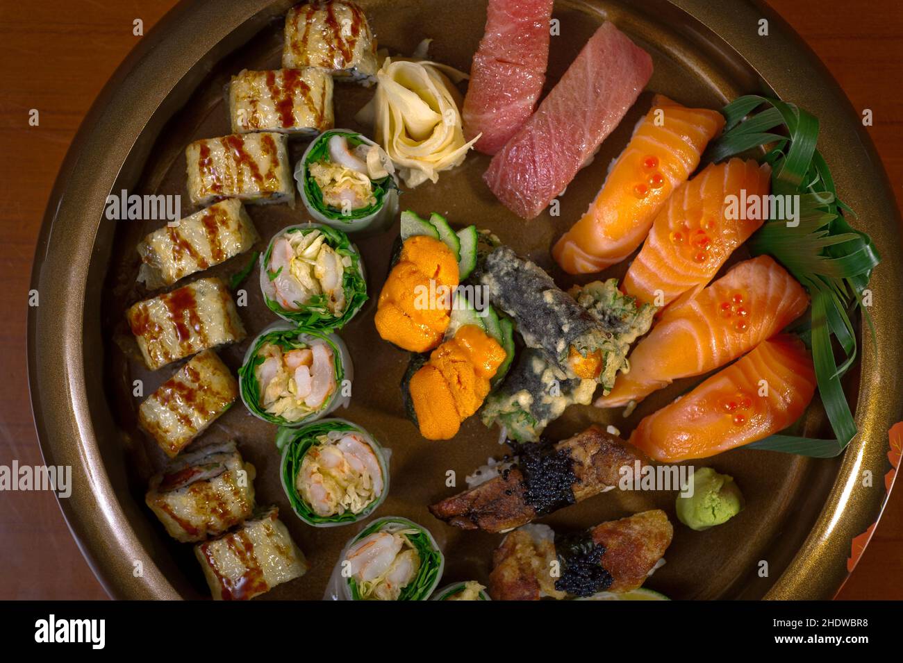 sushi, cucina giapponese, sushi, cucina giapponese, cibo giapponese Foto Stock