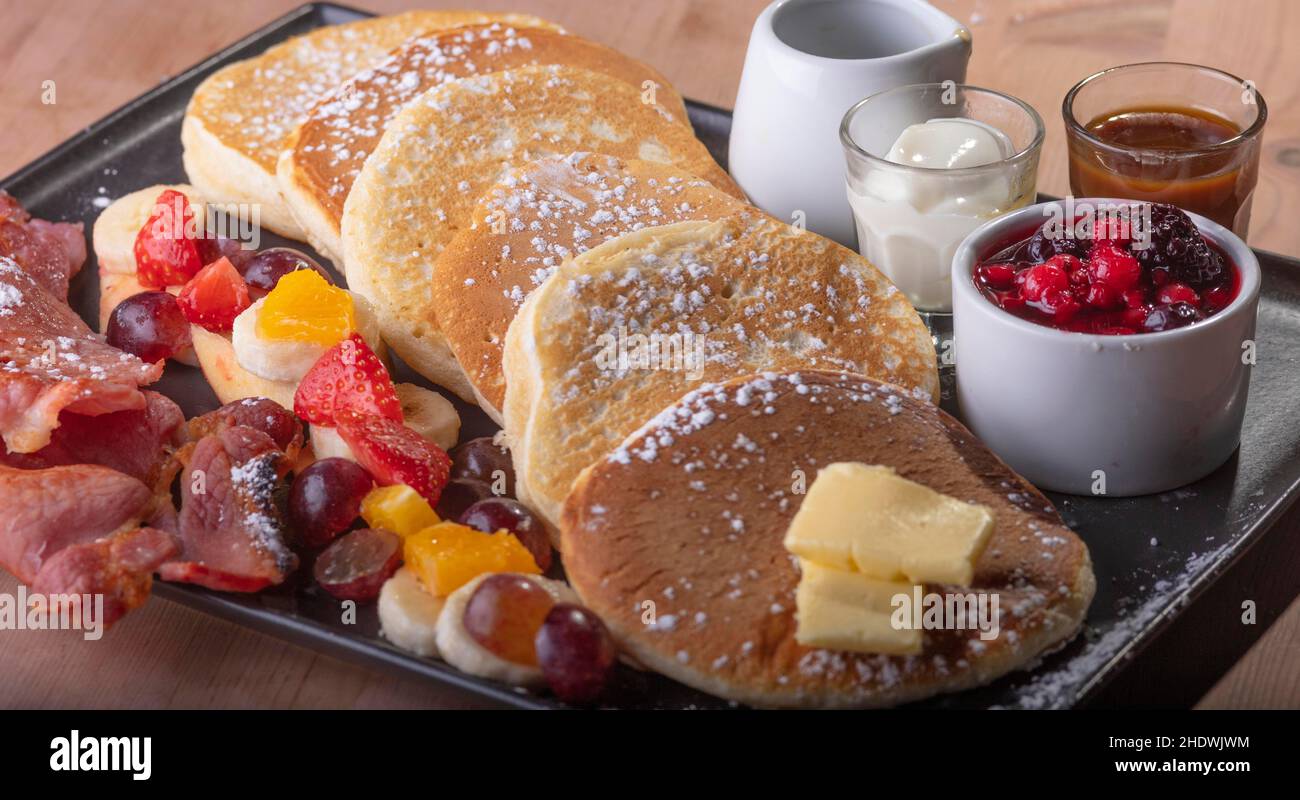 Pub cibo e pasti per colazione e pranzo Foto Stock