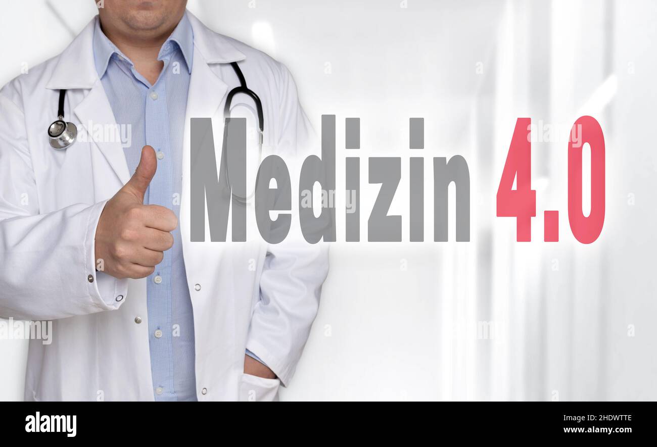 medicina 4,0 Foto Stock