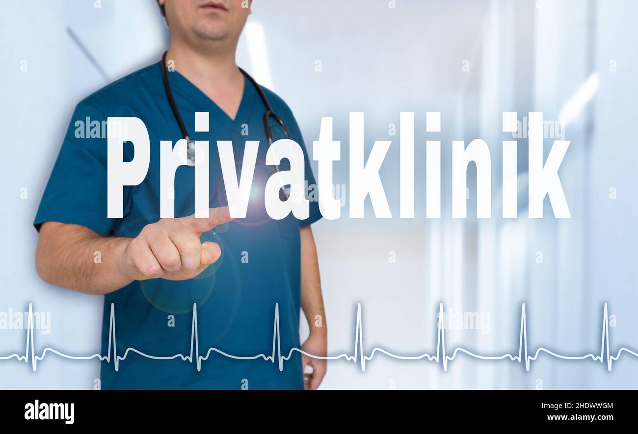 clinica privata, cliniche private Foto Stock