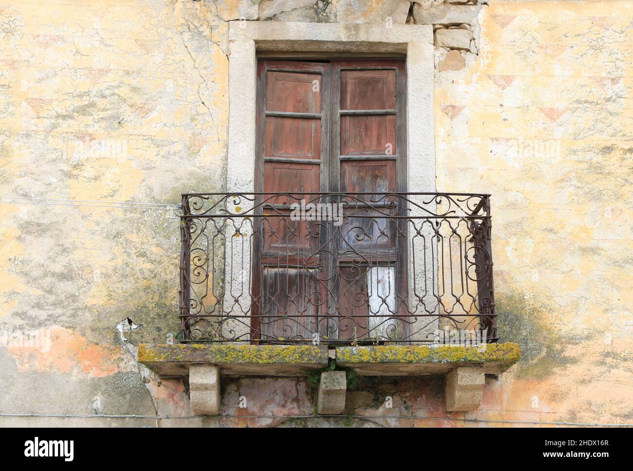 casa, balcone, case, balconi Foto Stock