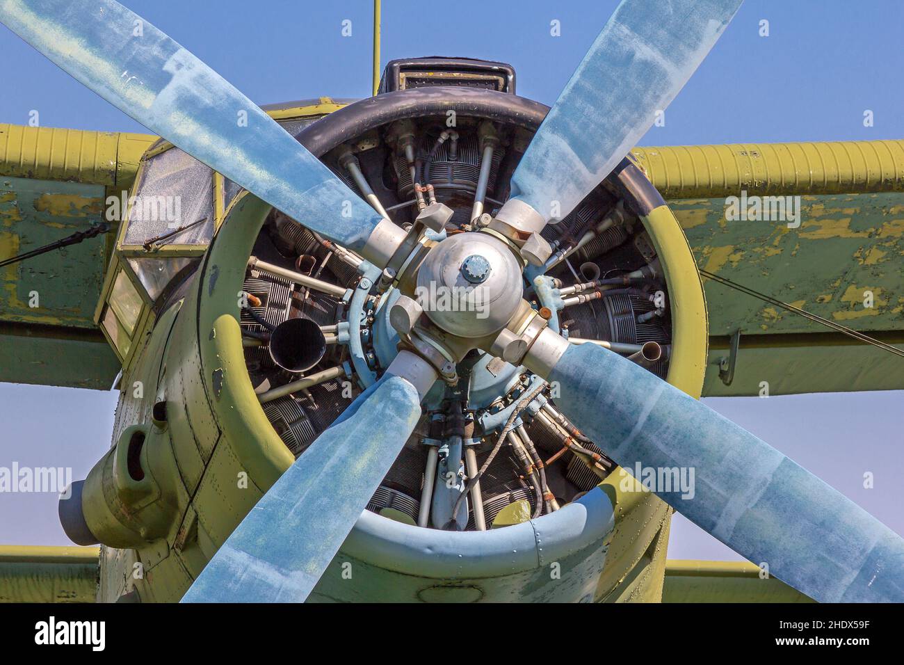 motore radiale, motori radiali Foto Stock