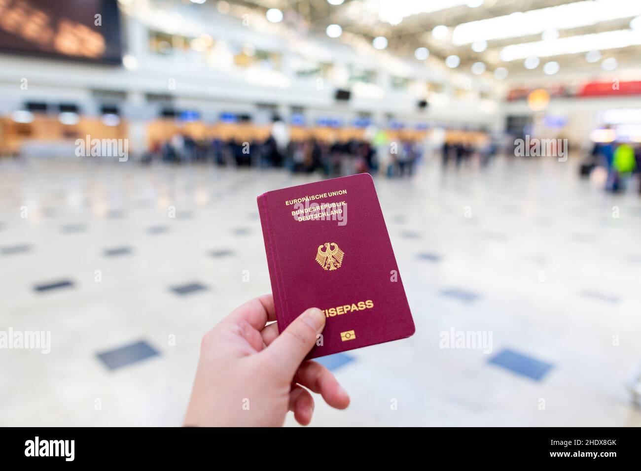 passaporto, cultura tedesca, passaporti, cultura tedesca Foto Stock