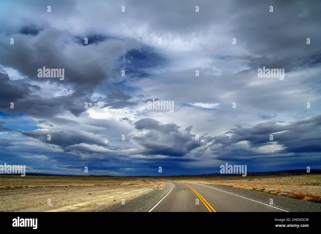 patagonia, argentina, autostrada, ruta nacional 40, patagonias, argentinas, autostrade, autostrade Foto Stock