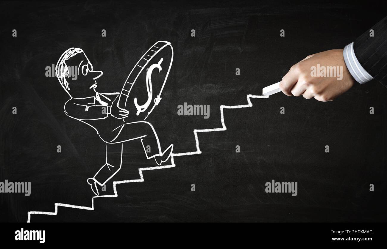 dollaro, mercato finanziario, denaro americano, dollari, finanza Foto Stock