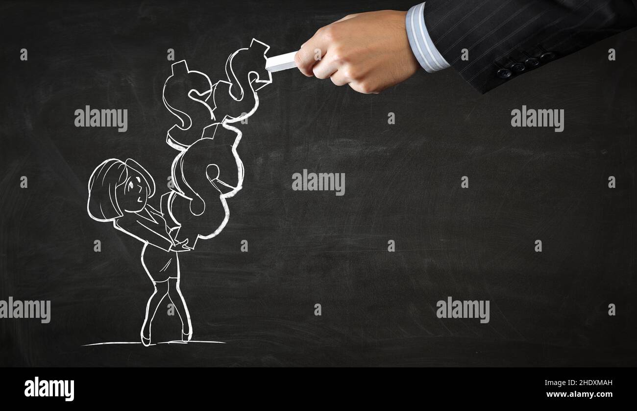 debito, valuta, interesse, dollaro, mercato finanziario, debiti, valute, interessi, soldi americani, dollari, dati finanziari Foto Stock