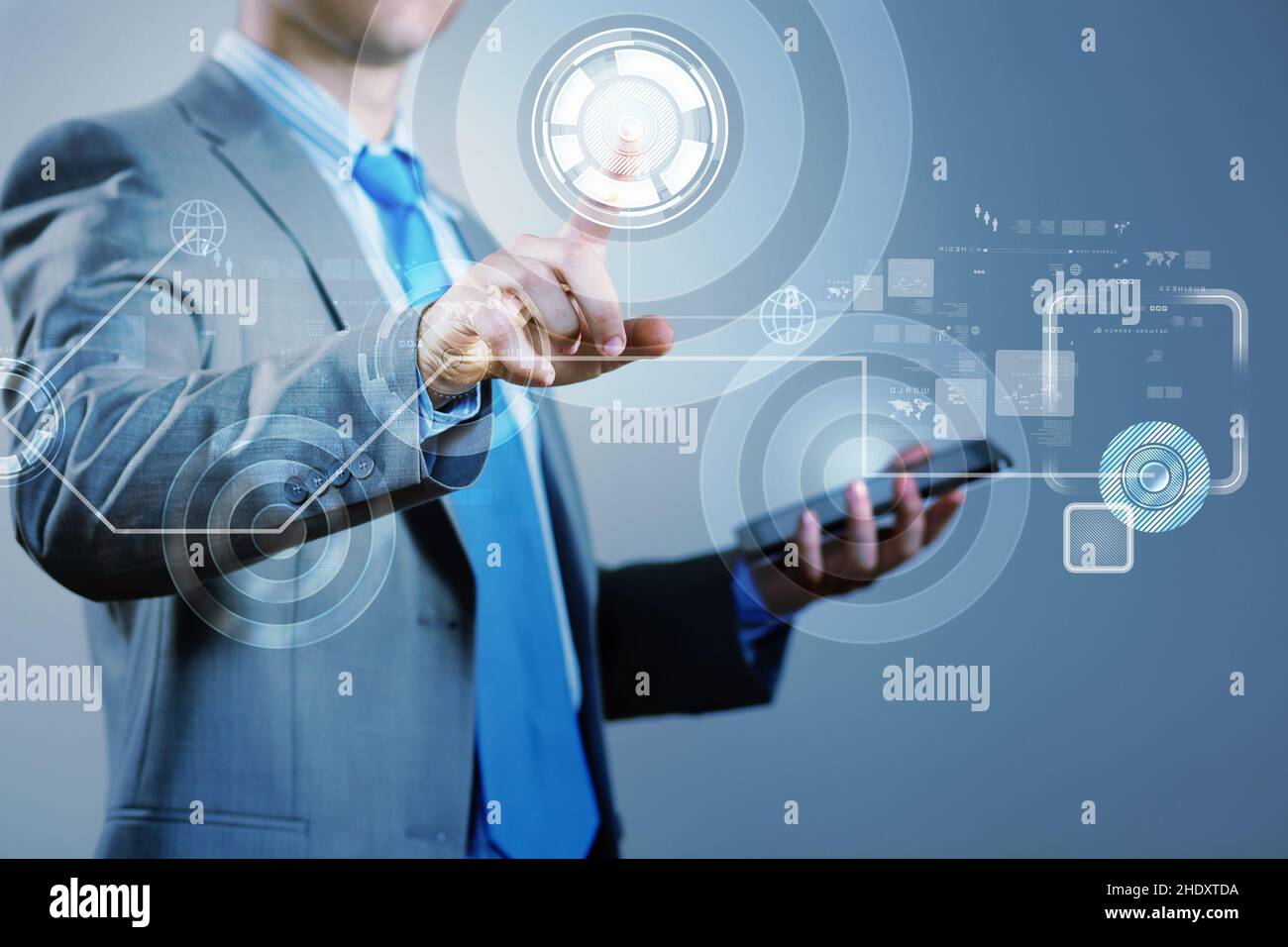 wireless, trasferimento dati, trasferimento dati Foto Stock