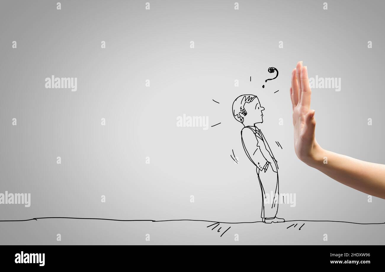 arresto, arresto, blocco, arresto Foto Stock