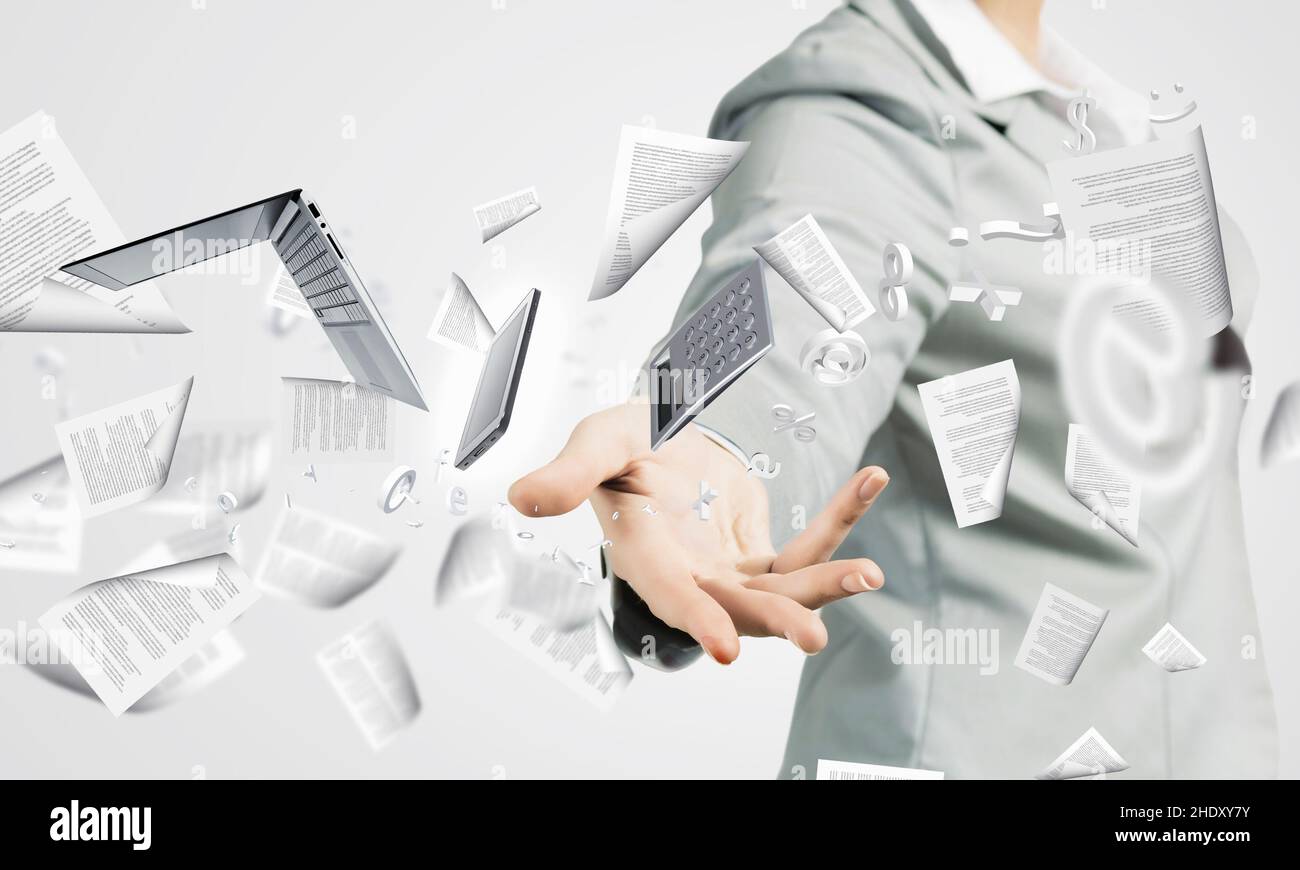 documenti, dati, luogo di lavoro, segretario, documenti, data, luoghi di lavoro, workstation, assistente, assistente di ufficio, lavoratori di uffici, lavoratori di uffici, Foto Stock