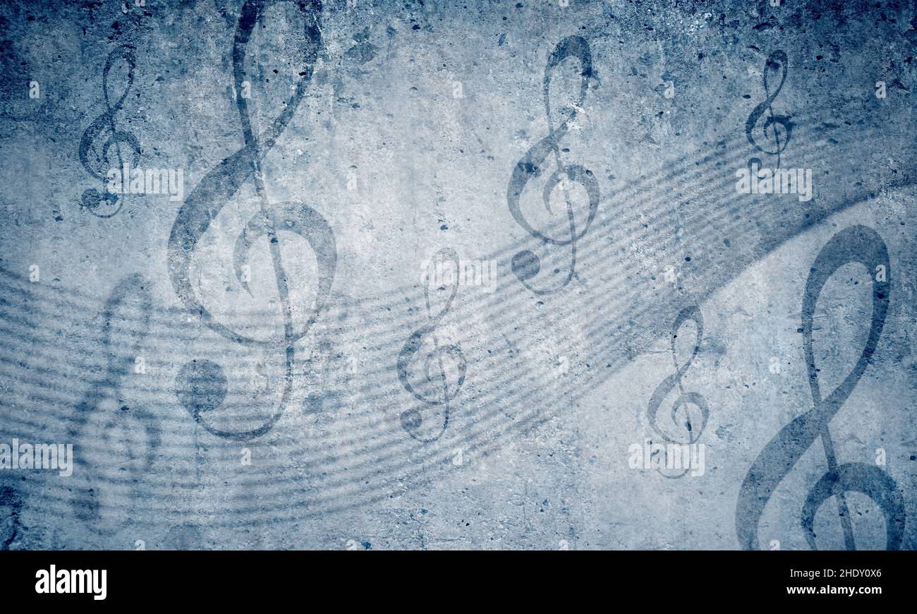 musica, clef, melodia, musiche, clefs, melodie Foto Stock