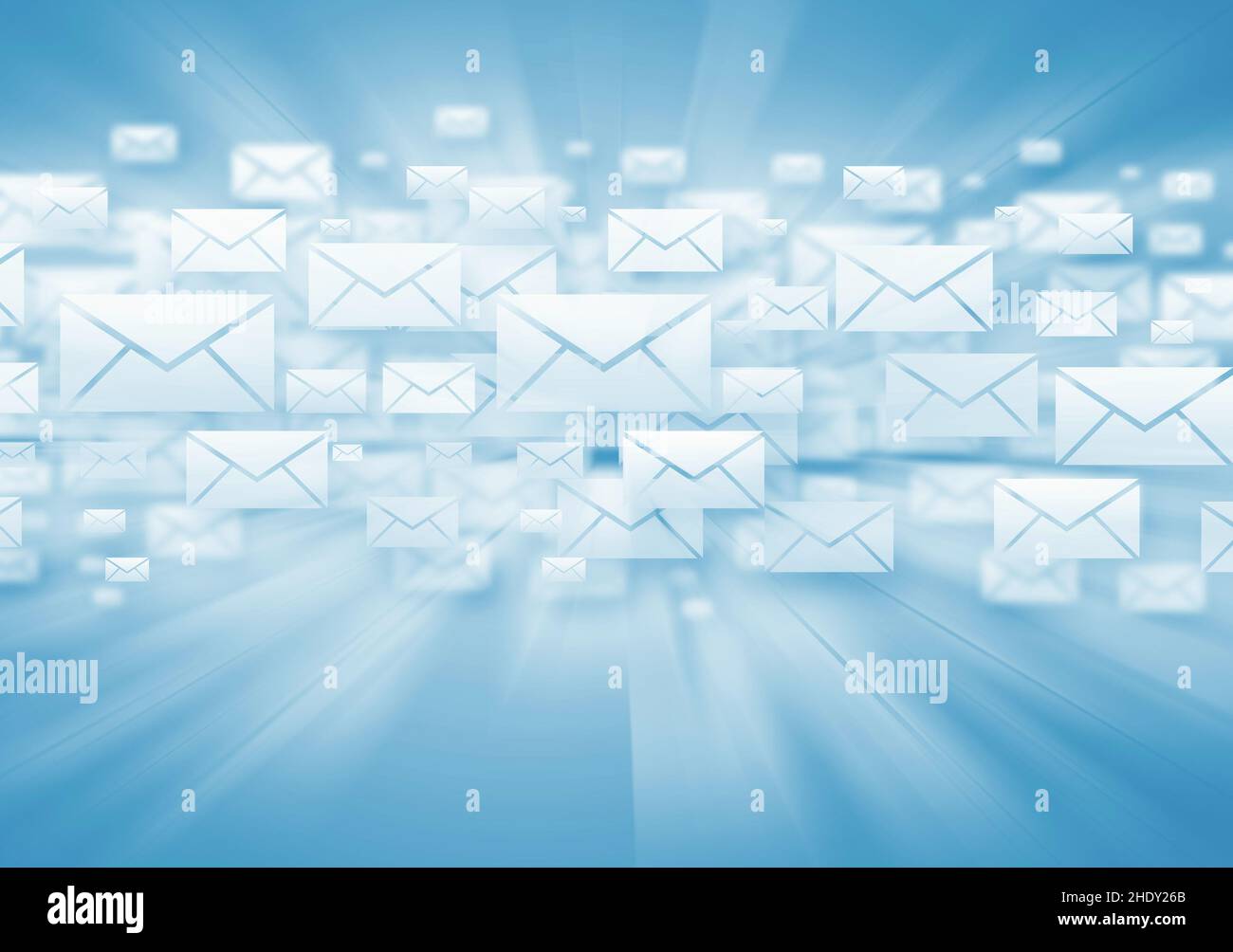 posta, e-mail, lettere, newsletter, e-mail, e-mail, lettera Foto Stock