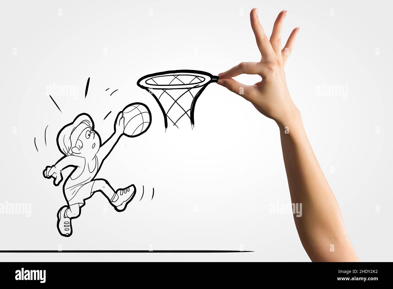 basket, basket, basketball, basket Foto Stock