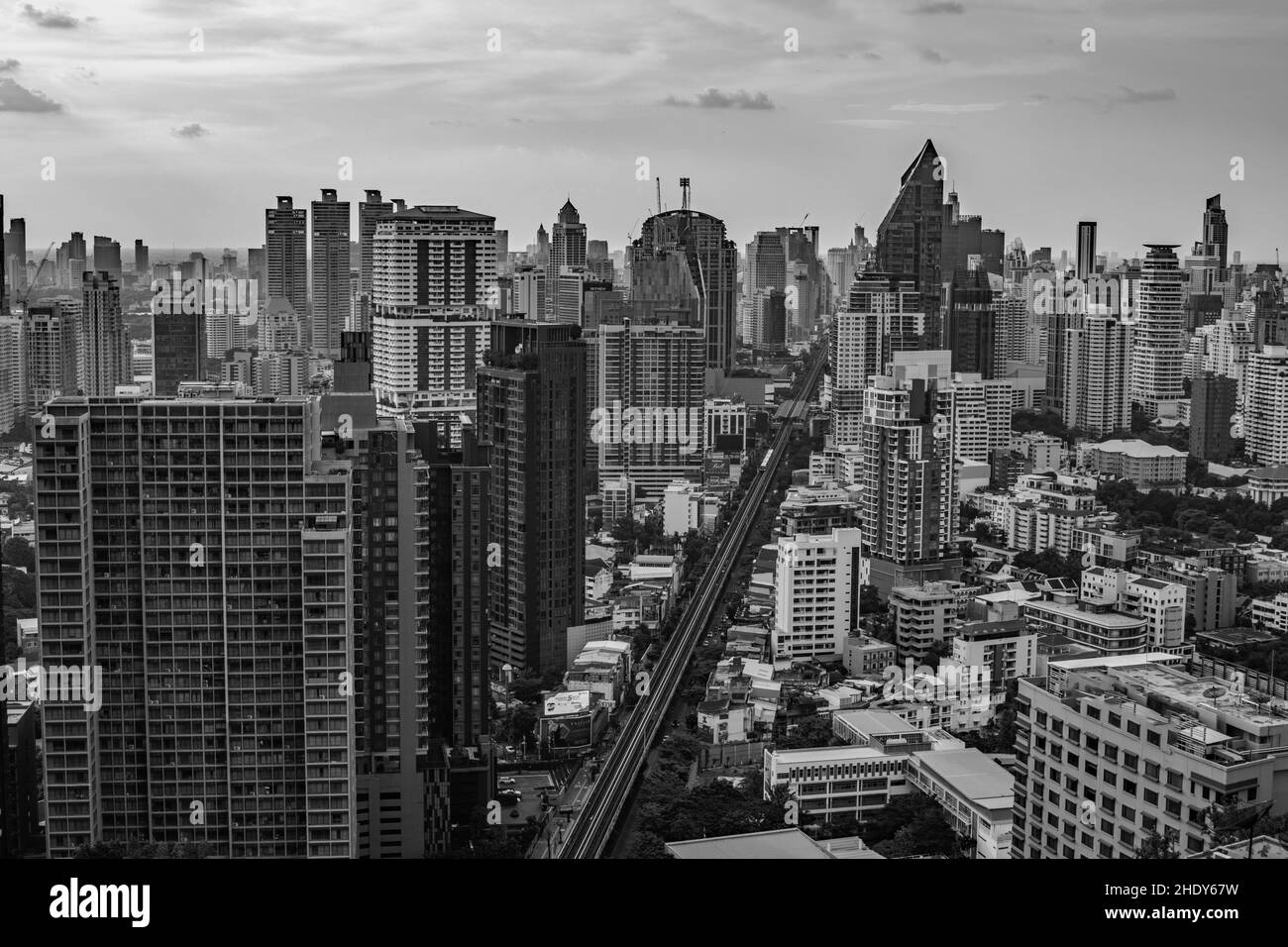 Il paesaggio urbano di Bangkok Thailandia Sud-Est asiatico Foto Stock