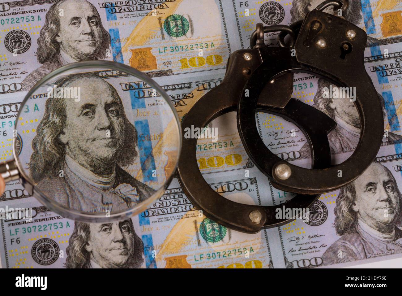 criminalità, imitazione monetaria, crimini, imitazioni valutarie Foto Stock