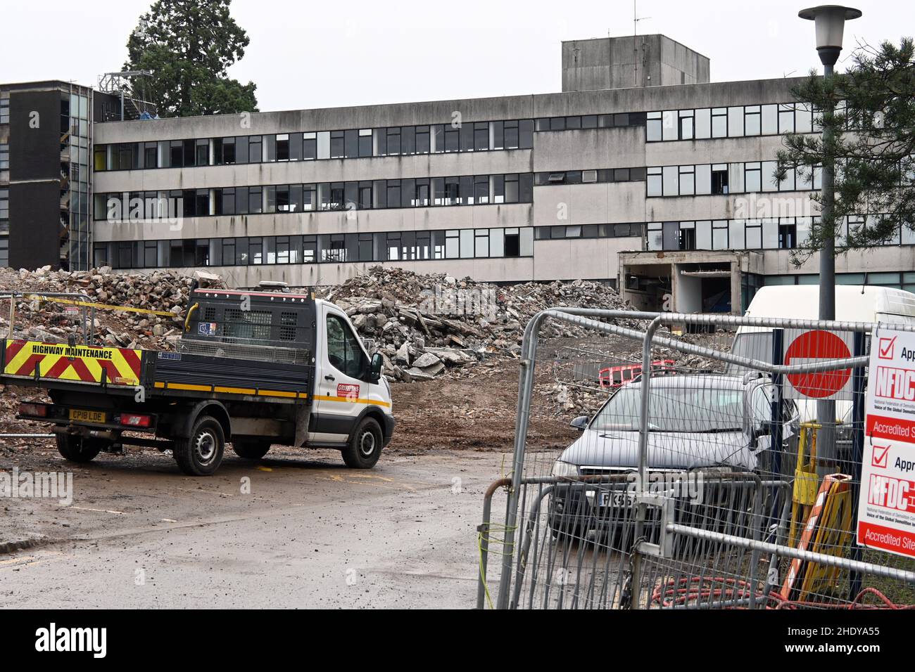 BBC Wales Broadcasting House Cardiff Regno Unito Foto Stock