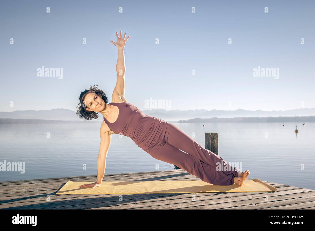 yoga, yoga, yoga, esercizio Foto Stock