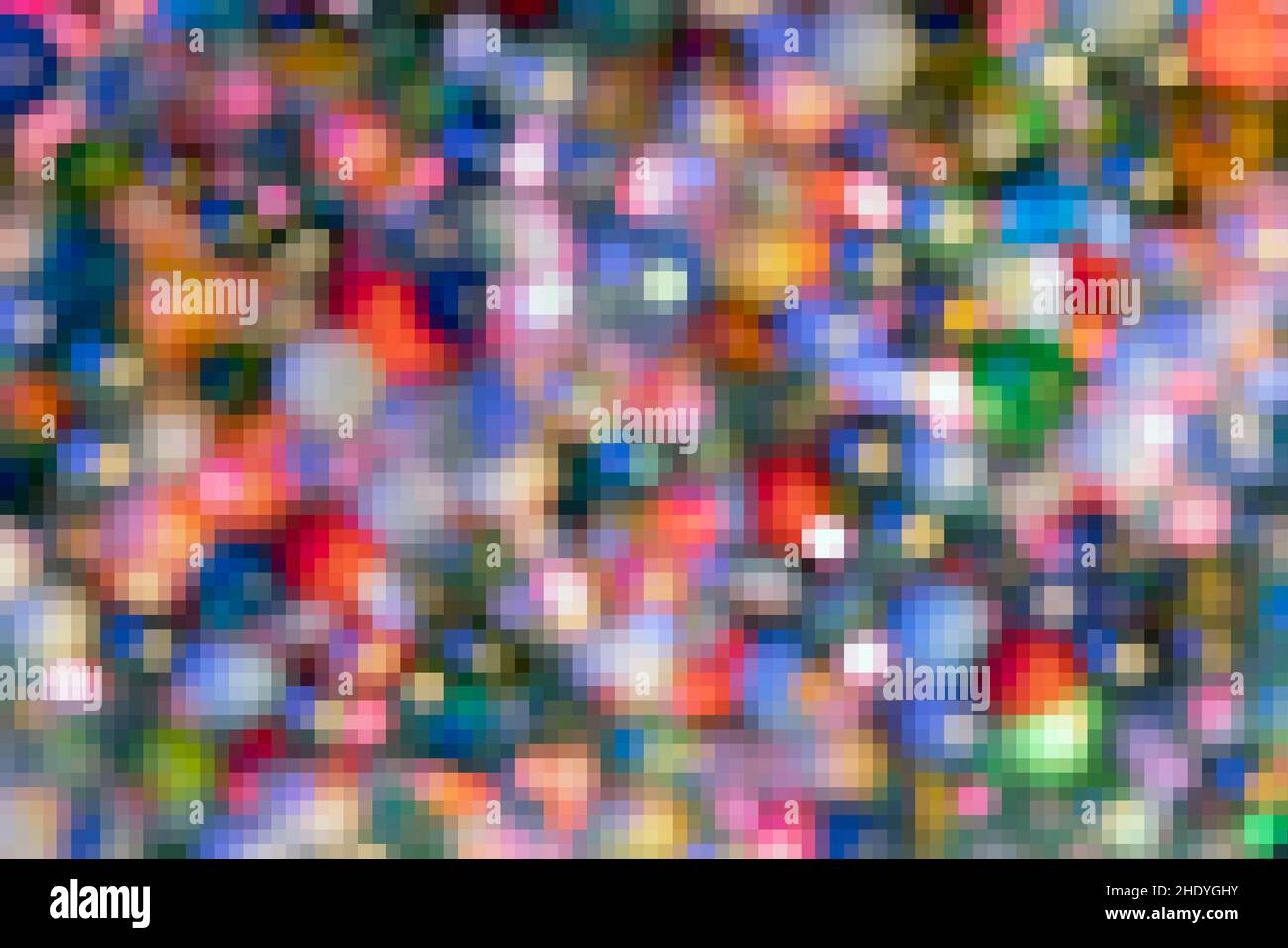 Immagine di sfondo a colori astratti con messa a fuoco morbida marmi mozaici sfocati Foto Stock