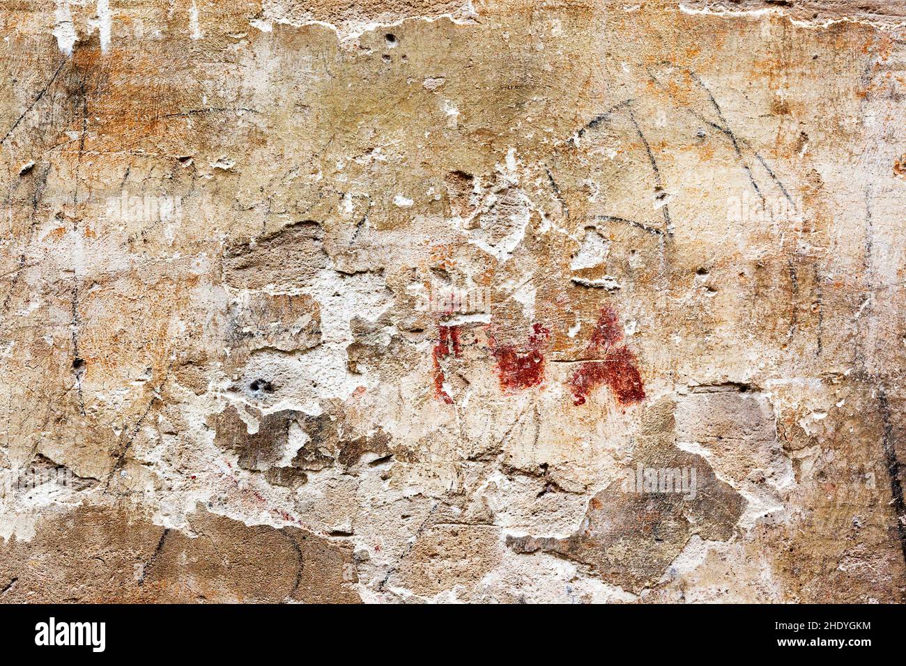 weathered, muro, weatherds, pareti Foto Stock