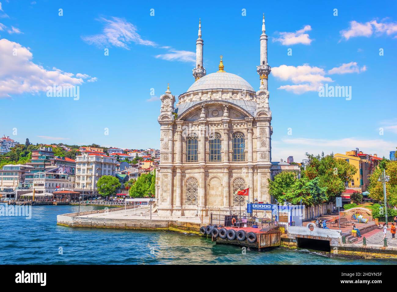 moschea di ortaköy, moschee di ortaköy Foto Stock