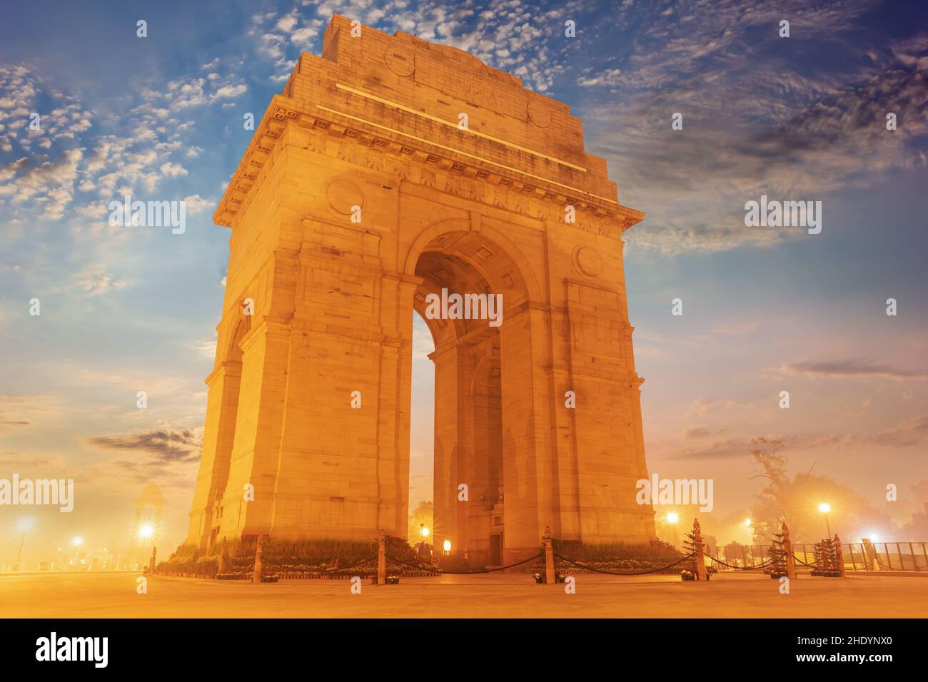 delhi, porta india, delhis Foto Stock