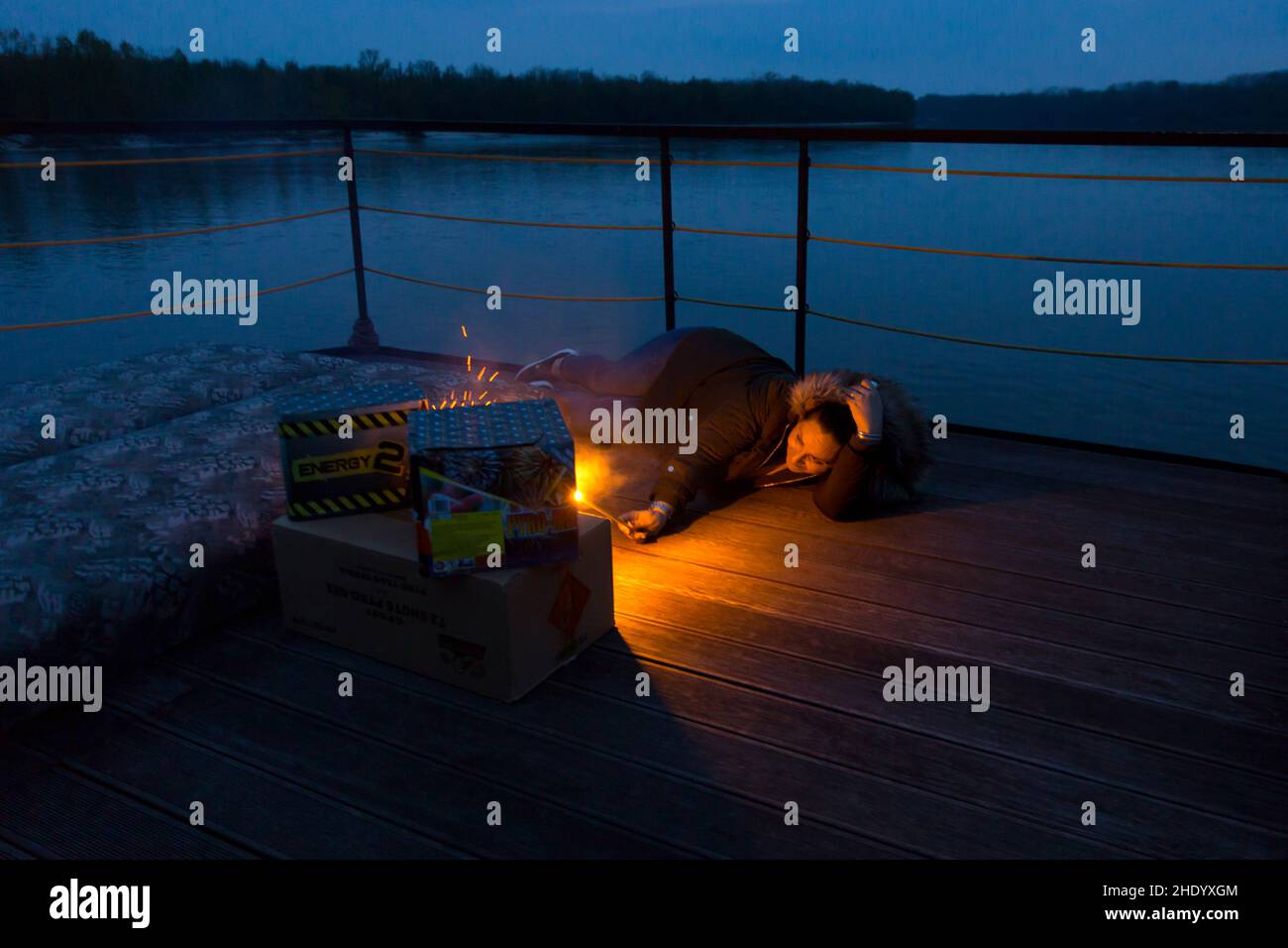 Liberland, ufficialmente la Repubblica libera di Liberland, è una micronazione che rivendica un pacco disabitato di terra contesa sulla riva occidentale del Danu Foto Stock