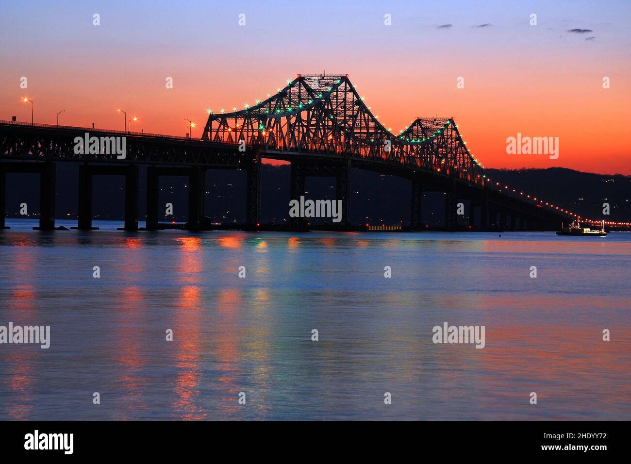 Vecchio ponte Tappan Zee Foto Stock