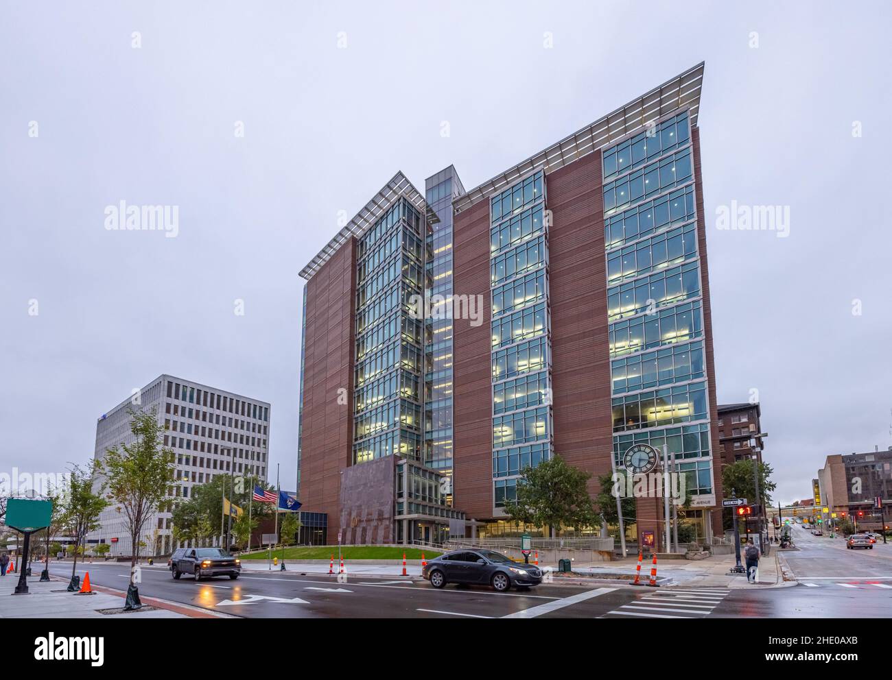 Grand Rapids, Michigan, USA - 21 ottobre 2021: Il tribunale della contea di Kent Foto Stock