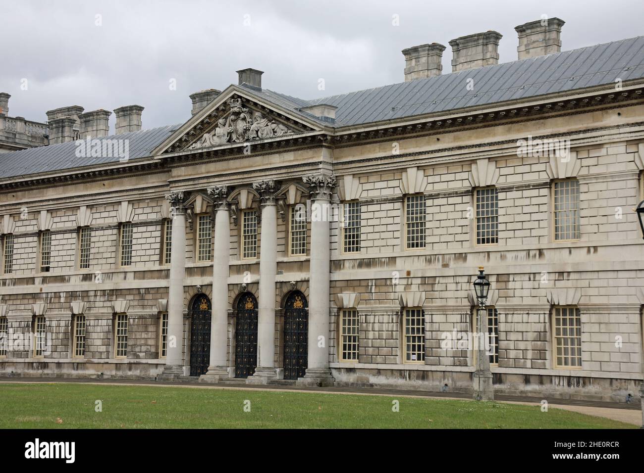 Trinity Laban Conservatoire of Music and Dance all'Old Royal Naval College di Londra Foto Stock