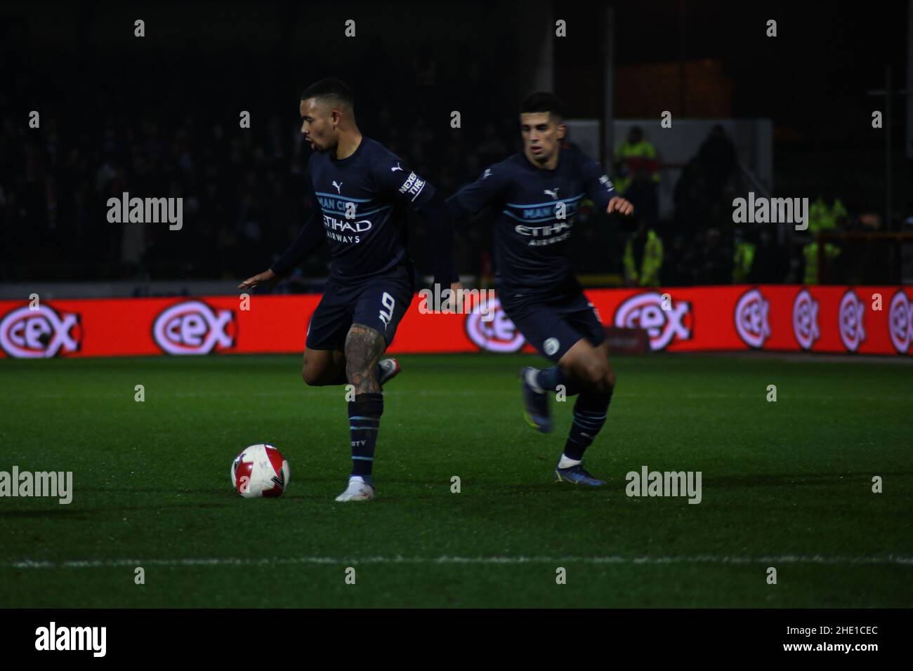 Swindon Town / Manchester City, Emirates fa Cup, Third Round, Football, County Ground Foto Stock