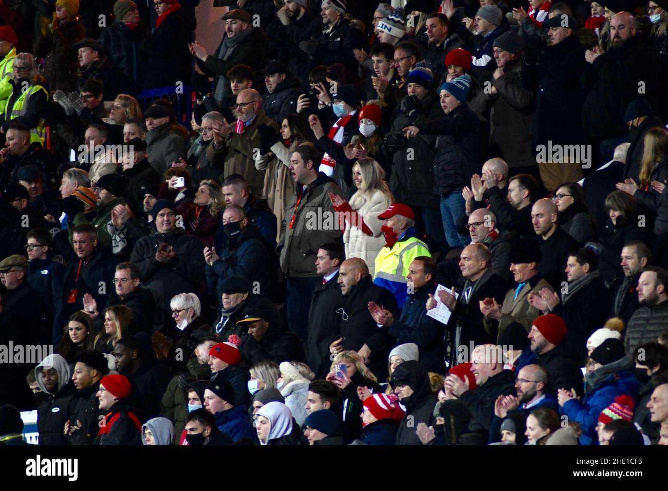 Swindon Town / Manchester City, Emirates fa Cup, Third Round, Football, County Ground Foto Stock