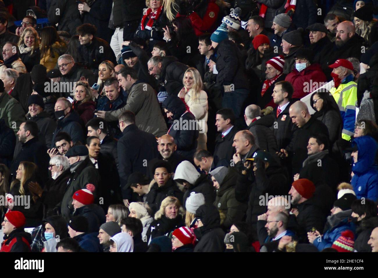 Swindon Town / Manchester City, Emirates fa Cup, Third Round, Football, County Ground Foto Stock
