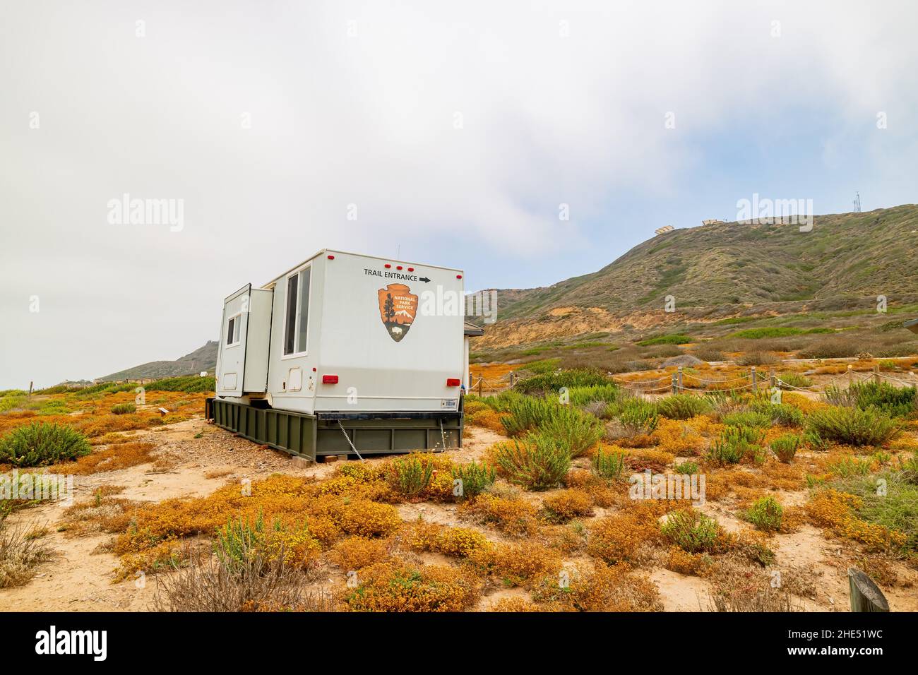 San Digeo, MAGGIO 29 2015 - Centro visitatori del Cabrillo National Monument Foto Stock